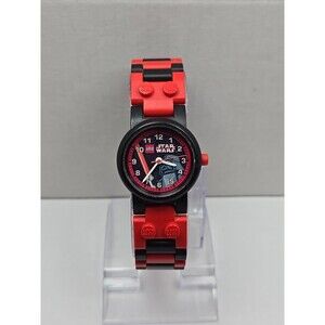 Lego Star Wars Darth Vader Children Watch 2015 Buildable Quartz New Battery 5ATM